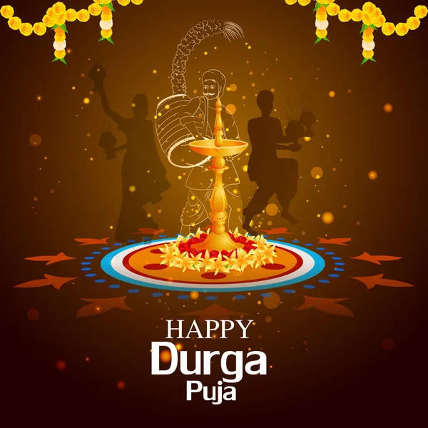 Mutlu Durga Puja Hindistan bayram geçmişi