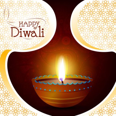 Mutlu bayramlar tatil arka plan için dekore edilmiş diya çizimi