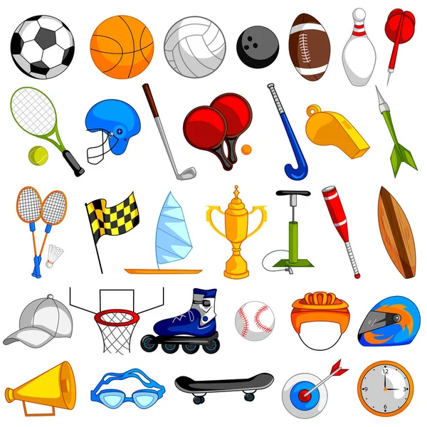 Sports object icon on isolated background — Stock Vector