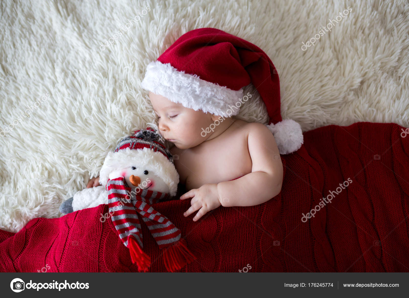 infant santa hat