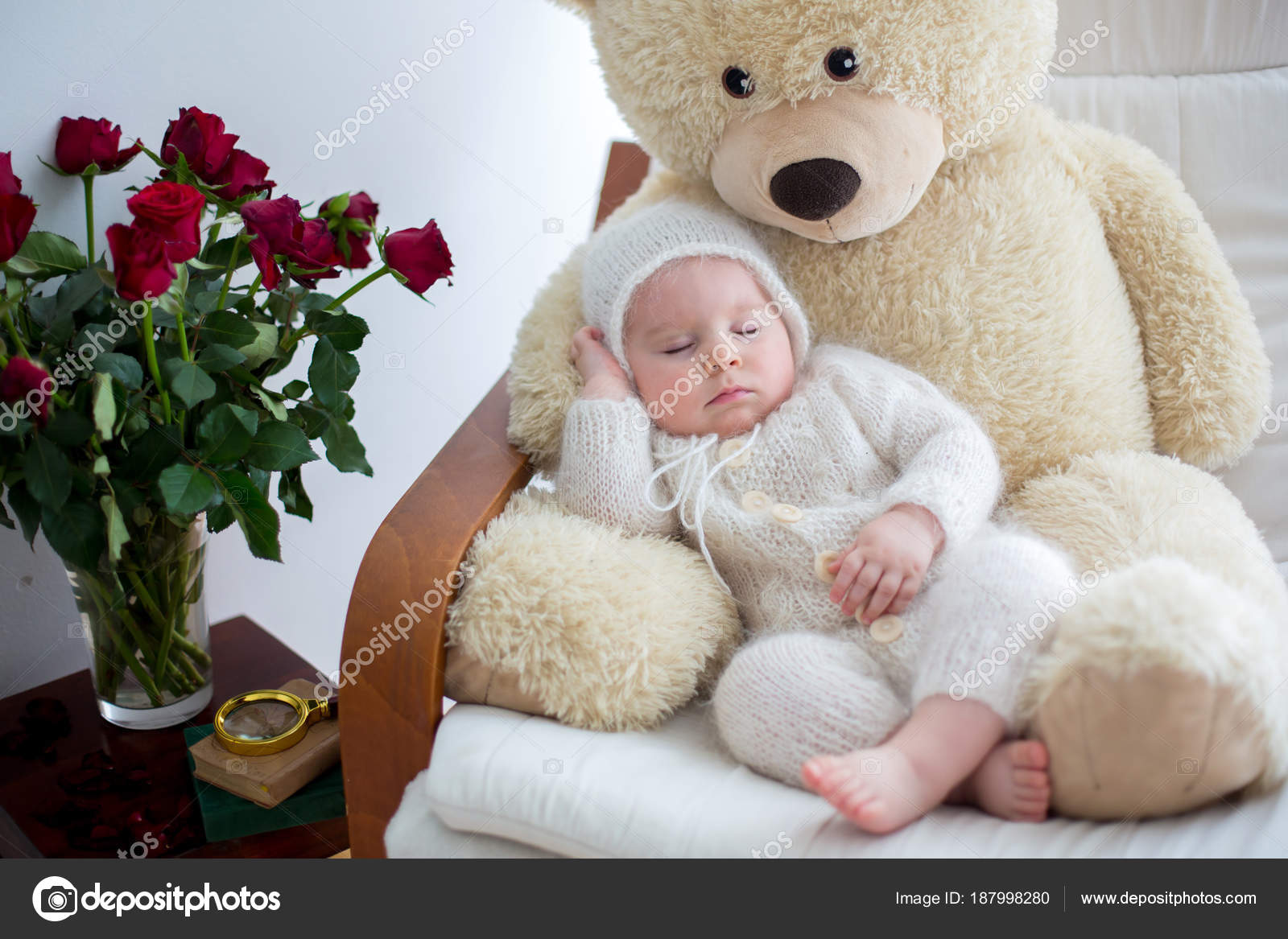 big teddy bear for baby boy