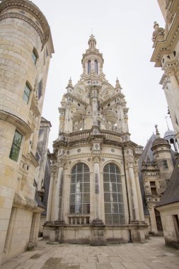 Chateau de Chambord, Loire Valle Ortaçağ Fransız kalede Kraliyet