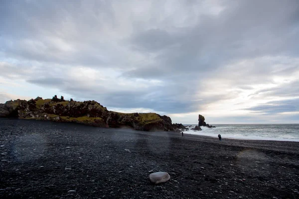 Piękna przyroda w Parku Narodowym Snaefellsjokull w Islandii, au — Zdjęcie stockowe