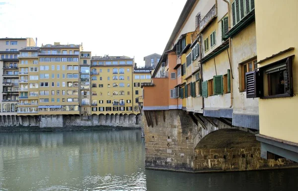 Φλωρεντία Παλιά Ιταλική Πόλη Μεσαιωνικά Κτίρια Αστικό Πανόραμα Όμορφη Cityscape — Φωτογραφία Αρχείου