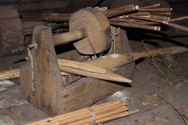 eski koyu ahşap dokular