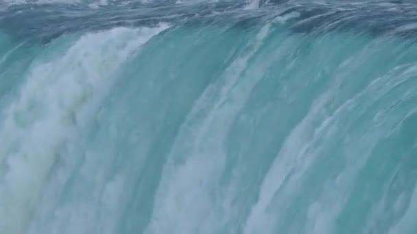 Eau Forcée Poussée Sur Bord — Video