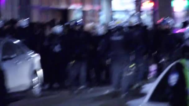 Μαζικές Συλλήψεις Παράνομες Διαδηλώσεις — Αρχείο Βίντεο
