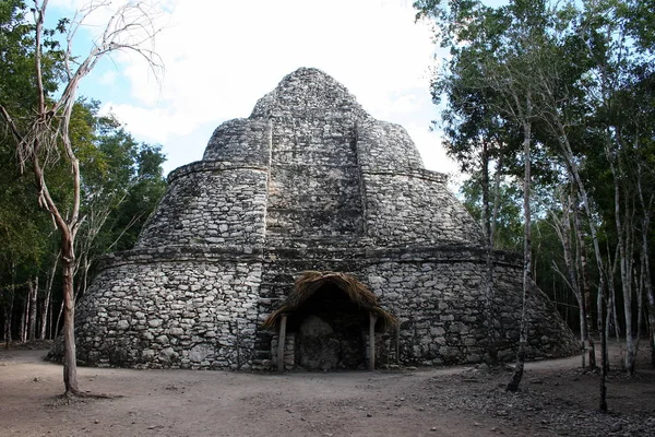 Observatorio Astronómico Maya Coba Quintana Roo Península Yucatán México — Foto de Stock