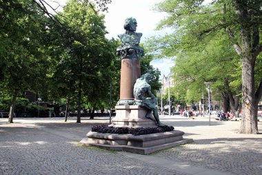 John Ericsson Anıt Anıtı Nybroviken, Stockholm, İsveç