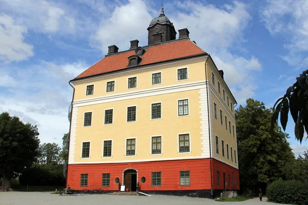 Angso Castle Auch Engso Castle Und Angso Church Auf Der — Stockfoto