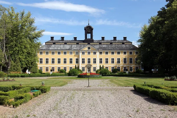 Zamek Sturefors Koło Linkoping Zbudowany Xviii Wieku Należący Hrabiego Bielke — Zdjęcie stockowe