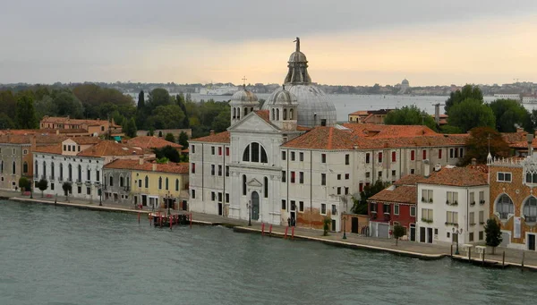 Церква Zitelle Офіційно Santa Maria Della Presentazione Острові Джудекка Венеція — стокове фото