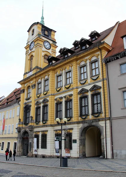 Historic Town Hall Cheb Czech Republic January 2010 — Stock Photo, Image