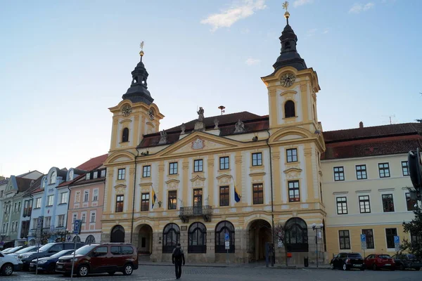 Hôtel Ville Historique Pisek République Tchèque Décembre 2019 — Photo