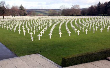 Henri-Chapelle American Cemetery, WWII Memorial, La Clouse, Wallonia, Belgium - December 26, 2012