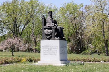 St. Olha Anıtı, Kiev Büyük Prensesi, Ukrayna Ortodoks Kilisesi, Güney Sınır Brook, Nj, Usa - 4 Mayıs 2013
