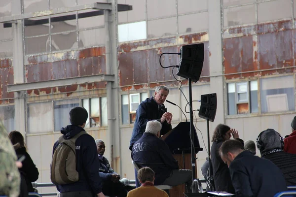 Hastane gemisi USNS COMFORT 'un New York, Manhattan West Side, New York, New York, New York, ABD - 30 Mart 2020