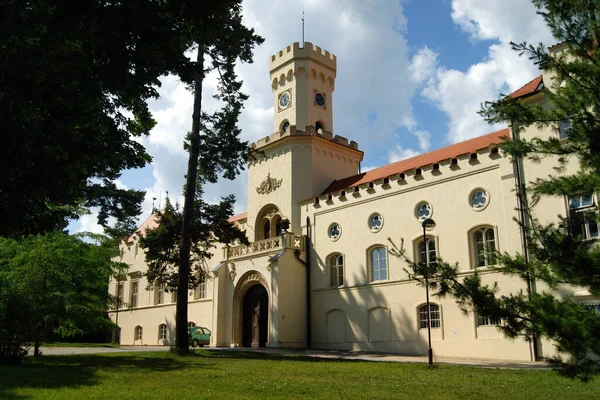 Sokolnice城堡 1805年奥斯特里茨战役后的拿破仑总部 2011年6月27日 捷克共和国布尔诺县Sokolnice — 图库照片
