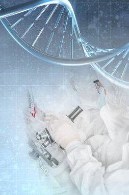 Coronavirus ile virüs araştırmacısı elinde Coronavirus covid 19 aşısı ve virüs tedavisi için grip ilacı, coronavirus covid 19 aşı ve ilaç araştırması için 19 kan örneği buldu.