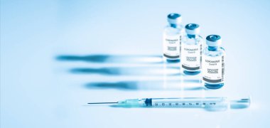 Coronavirus covid-19 'un Coronavirus covid-19 aşısı enfeksiyon kapmış hastaların tedavisi ve enfeksiyon kapmamış insanların aşılanması için enjeksiyon aşısı, Coronavirüs codemic 19