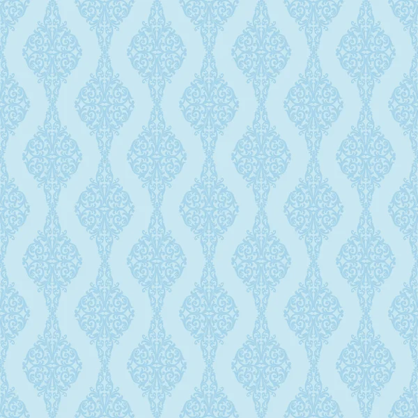 Blå vintage mönster — Stock vektor