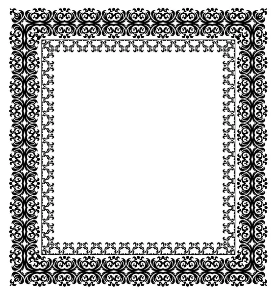 siyah vintage çerçeve