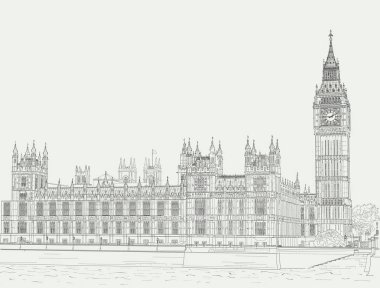 Kroki Westminster Sarayı