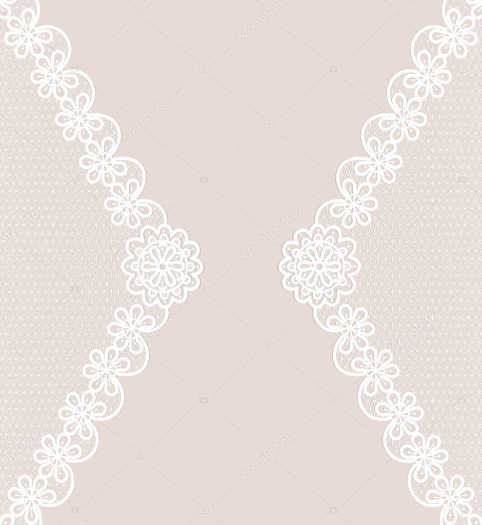 card with lace borders — stock vector © tatiana54 153435582