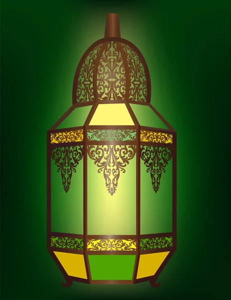 Арабська-ліхтар, ізольовані — стоковий вектор