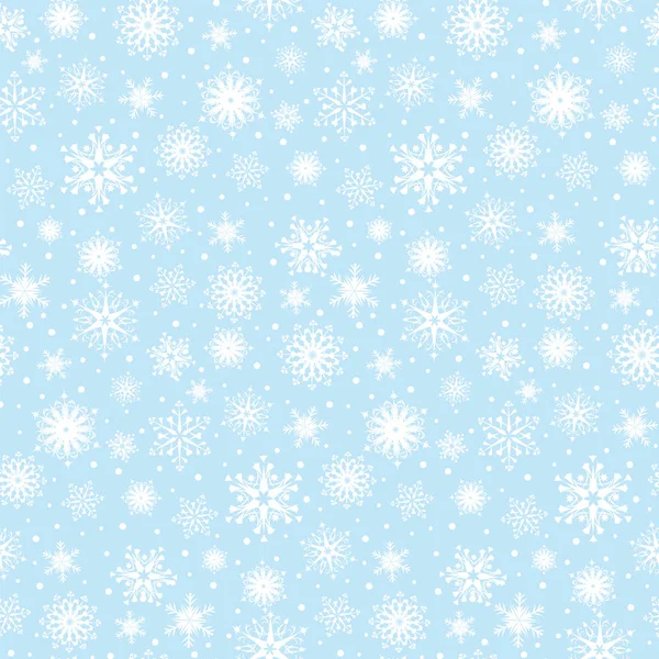 雪片のパターン — ストックベクタ
