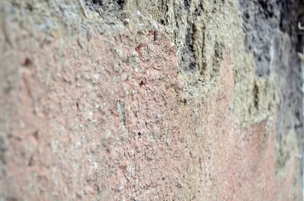 古い粘土の壁の詳細 — ストック写真