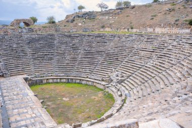  Antik Aphrodisias kentinde yer alan tiyatro, Karacasu, Aydın, Türkiye