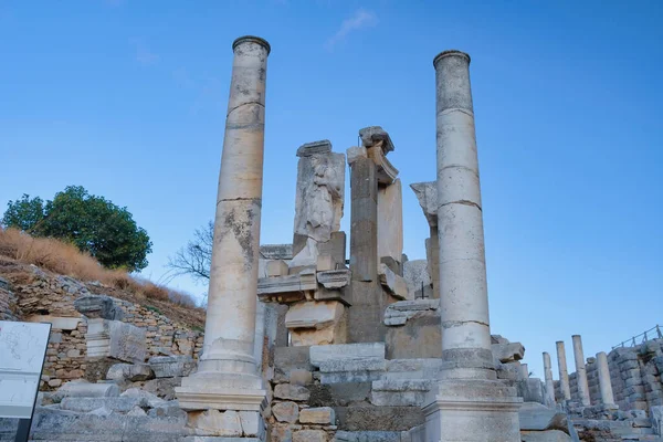 Forntida Staden Efesus Selcuk Izmir Turkiet — Stockfoto