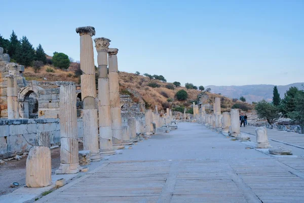 Forntida Staden Efesus Selcuk Izmir Turkiet — Stockfoto