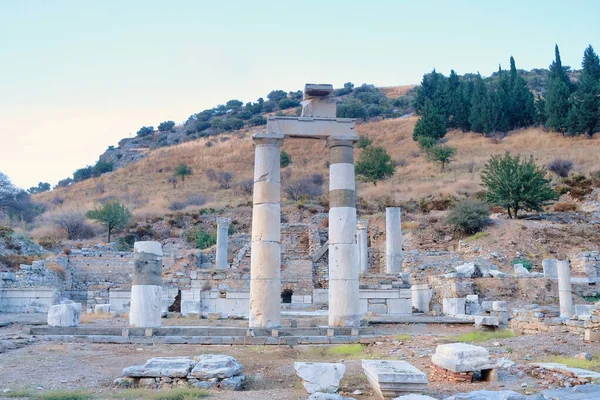 Forntida Staden Efesus Selcuk Izmir Turkiet — Stockfoto