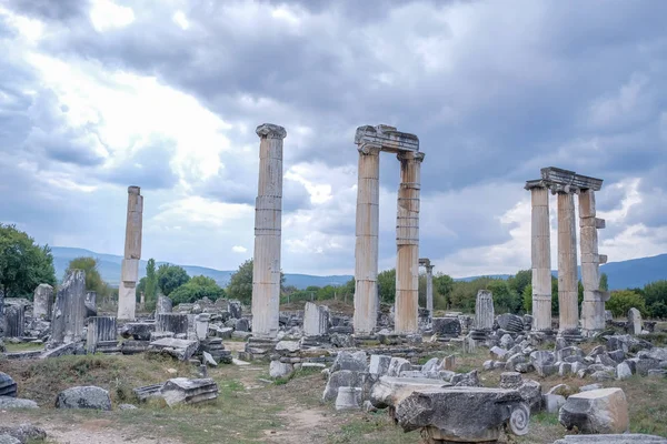 Sebasteion Gebouw Aphrodisias Ancient City Karacasu Aydin Turkije — Stockfoto