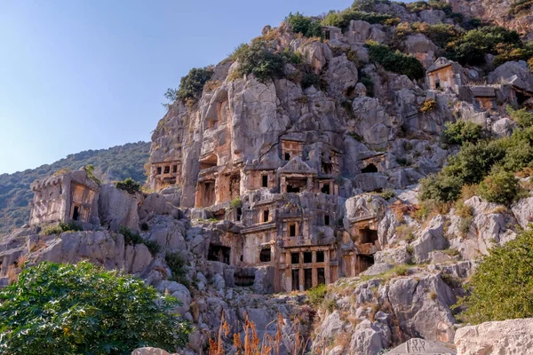 Myra Antik Kent Rock Mezarları Demre, Antalya, Türkiye