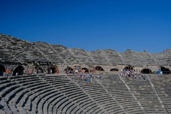 トルコの古代ローマの劇場の建築 — ストック写真