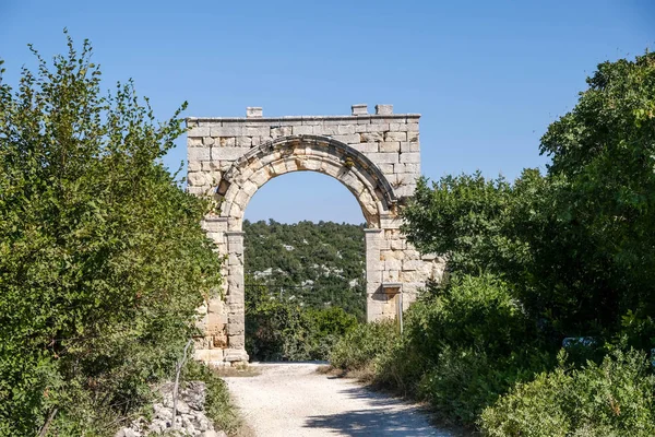 Zeus Olbios Tempel Antik Anatolisk Arkitektur Den Hellenistiska Perioden Den — Stockfoto