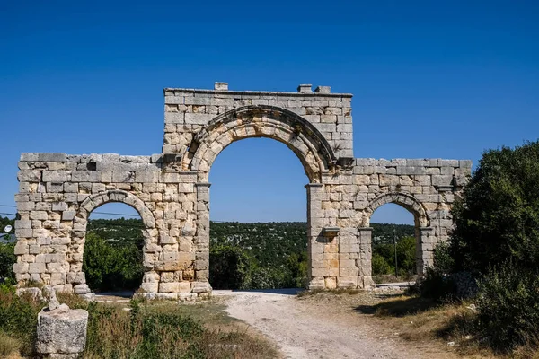 Zeus Olbios Tempel Antik Anatolisk Arkitektur Den Hellenistiska Perioden Den — Stockfoto