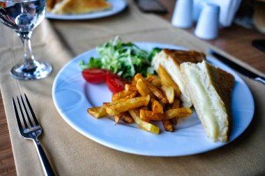 Masada nefis bir kahvaltı.