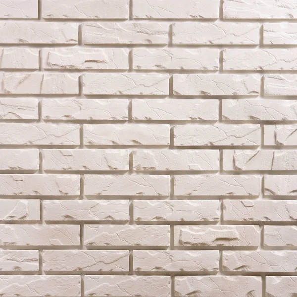 Padrão de fundo tijolo branco — Fotografia de Stock