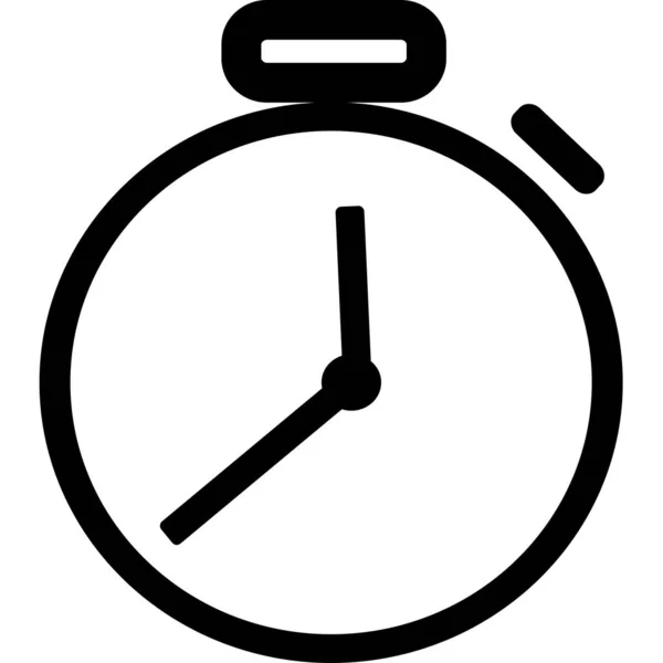 Conjunto Ayuno Ramadán Eid Mubarak Celebración Icono Sólido Reloj Icono — Vector de stock