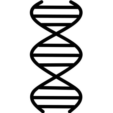 DNA spiralleri menekşe ve turkuaz renk simgeleri ayarlandı. Deoksiribonükleik, nükleik asit sarmalı. Kaynayan iplikler. Kromozom. Moleküler biyoloji. Genetik kod. Genom. Genetik. İzole vektör çizimleri
