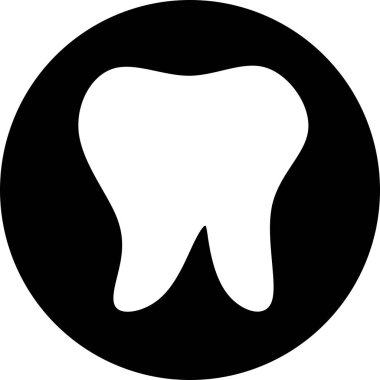 Diş Logosu Tasarımı. Yaratıcı dişçi logosu. Diş Kliniği Yaratıcı Şirket Vektör Logosu. Diş logosu ve sembol vektör simgesi uygulaması. Diş simgesi. Diş hekimi stomatoloji, tıp doktoru Logotype konsepti