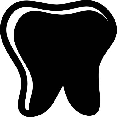 Diş Logosu Tasarımı. Yaratıcı dişçi logosu. Diş Kliniği Yaratıcı Şirket Vektör Logosu. Diş logosu ve sembol vektör simgesi uygulaması. Diş simgesi. Diş hekimi stomatoloji, tıp doktoru Logotype konsepti