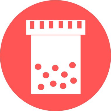 Medical pill logo. Medicine, pharmacy, hospital of drugs. Medication, pharmaceutics concept. Vector illustration. Drugs flat icon: pill, capsule. healthcare medicine icon