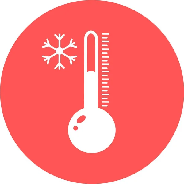 Celsius Fahrenheit Meteorologie Thermometers Meten Warmte Koude Vector Illustratie Thermometer — Stockvector
