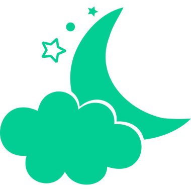 İslami hilal ve siyah halka ikonunda yıldız kubbesi. İzole vektör illüstrasyonu Ramazan simgesi. Arap ikonu. İslam yıldızı camii için Arap vektör simgesi, mutlu Ramazan ve İslam sembolü.