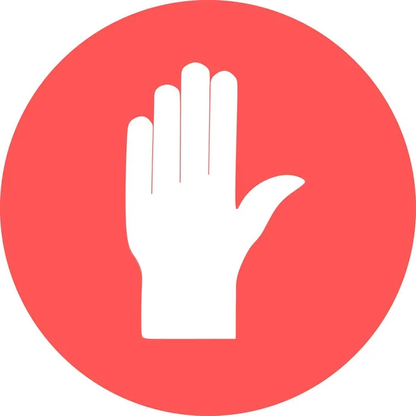 白い背景に隔離された医療用手袋ベクトルアイコン インフォグラフィック ウェブサイトやアプリのための保護ゴム手袋アイコン ラテックスの手の保護記号 清掃機器のシンボル — ストックベクタ